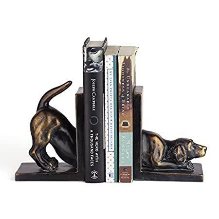 Danya B. Labrador Dog Bookend Set＿並行輸入品