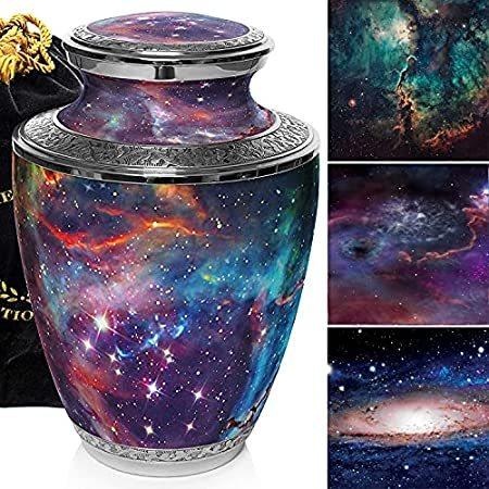 Cosmic Universe真鍮メタルFuneral Cremation Urn for Human灰&#xA0;&#x2013;&#xA0;Extra Large , Large 好評販売中 オルゴール