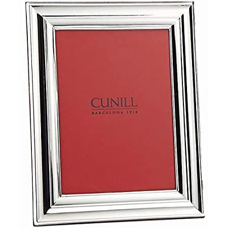 Cunill Empire スターリングシルバー 5x7 彫刻可能な写真フレーム＿並行輸入品