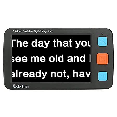 Koolertron Digital Video Magnifier,Handheld Portable Electronic Reading Aid＿並行輸入品