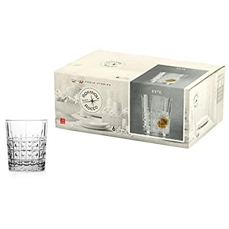 Bormioli Rocco Este DOFグラス 6個セット 13.5オンス 透明 6個＿並行輸入品