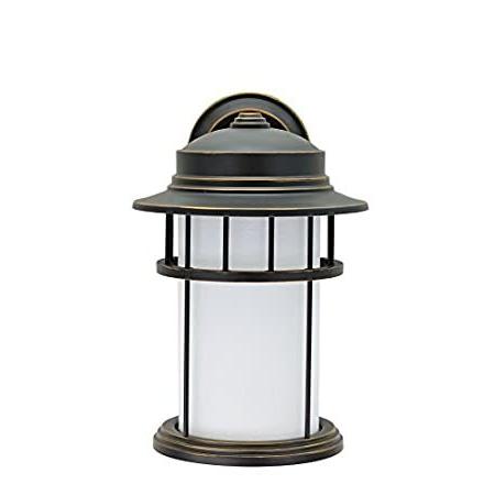 Aspen Creative 60001-2 1 Small Outdoor Wall Light Fixture with Dusk to Dawn＿並行輸入品