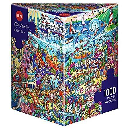 ラウンド  Magic Sea Teile＿並行輸入品 1000 Puzzle ジグソーパズル