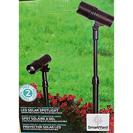 SmartYard LEDソーラースポットライト 2個パック＿並行輸入品