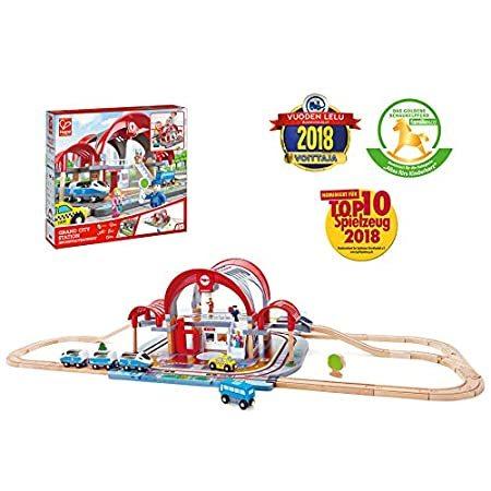 Hape Grand City Station Railway Playset＿並行輸入品