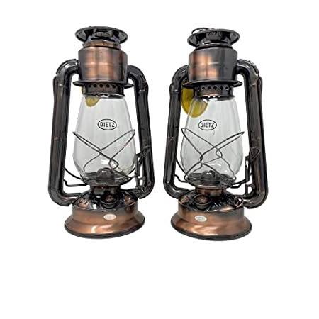 Dietz #20 Junior Oil Burning Lantern (Bronze) 2 Pack＿並行輸入品