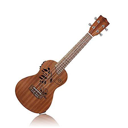 柔らかい Hallow Ukulele Electric Wood Sapele inch 24 ULTNICE Craving 好評販売中 Music String 4 楽器玩具