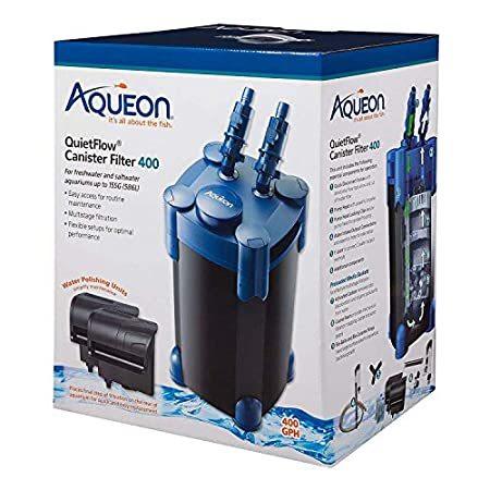 Aqueon QuietFlow Canister Filter 100-150 Gallons＿並行輸入品