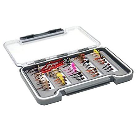 62 Off Outdoor 45個 Planet ニンフドライフライ 45個 防水フライボックス 防水フライボックス ドライ ウェット ニンフ ストリーマーマスフライフィッシング ドライ ウェット ニンフ ストリーマーマスフライフィッシング ルアー 並行輸入品 B07fzc1f32 モリコー店