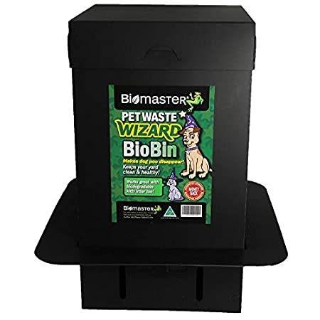 Pet Waste Wizard BioBin Pet Waste Disposal Unit， Waste Digester (100% Recyc＿並行輸入品