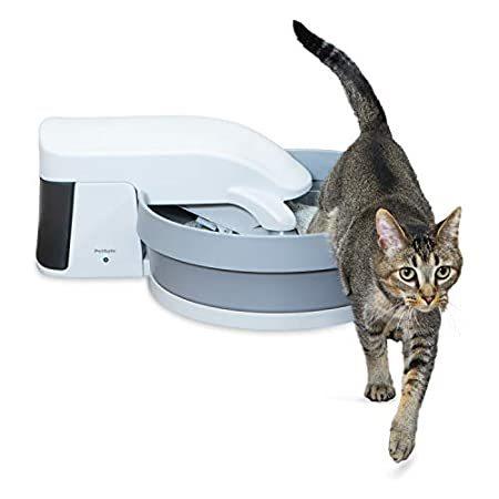 PetSafe Simply Clean Self Cleaning Cat Litter Box, Automatic Litter Box, Wo＿並行輸入品