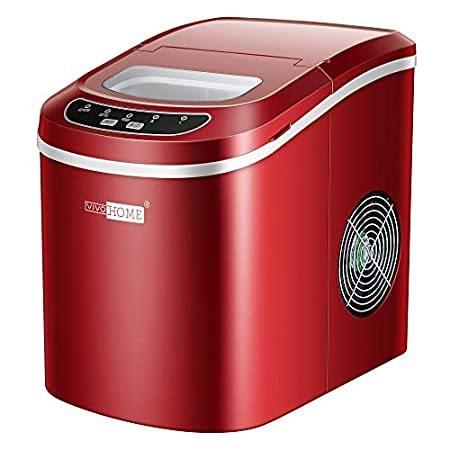 VIVOHOME　Electric　Portable　Automatic　Cube　Compact　Ice　Countertop　Maker　Mach＿並行輸入品