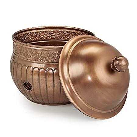Good Directions, Inc. 449VB-458VB La Jolla Hose Pot with Lid, Copper＿並行輸入品