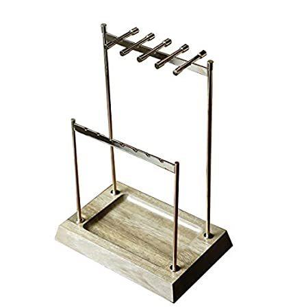 Hives and Honey Chandler ジュエリーオーガナイザー ネックレススタンド ゴールド＿並行輸入品