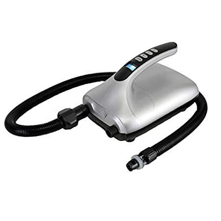 SereneLife デジタル電動エアポンプコンプレッサー - 110W 12ボルト クイックエアインフレータ/デフレーター LCD付き 0-20 P＿並行輸入品