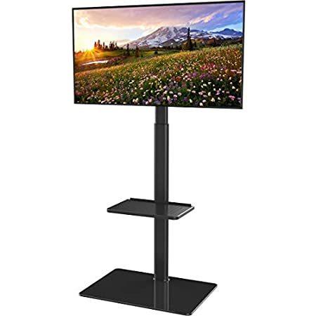 ユニバーサルテレビスタンド ブラック＿並行輸入品