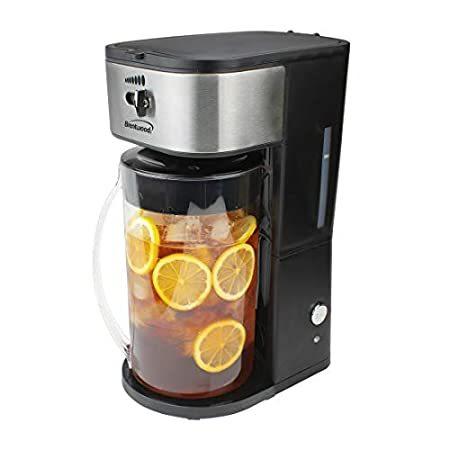 Brentwood KT-2150BK Iced Tea and Coffee Maker with 64 Ounce Pitcher, Black＿並行輸入品
