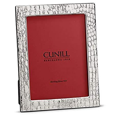 Cunill Gator Sterling Silver 5x7 Engravable Picture Frame＿並行輸入品