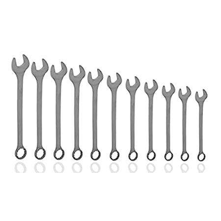 11 PC METRIC LARGE BIG JUMBO SIZE COMBINATION TOOL WRENCH SET WITH POUCH＿並行輸入品