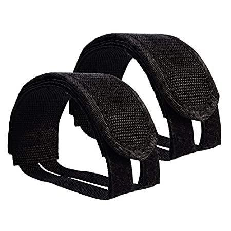 ✮✮CZ Store✮✮ - Bike Pedal Straps | Set of 2 | Heavy Duty Nylon Bicycle Foot＿並行輸入品