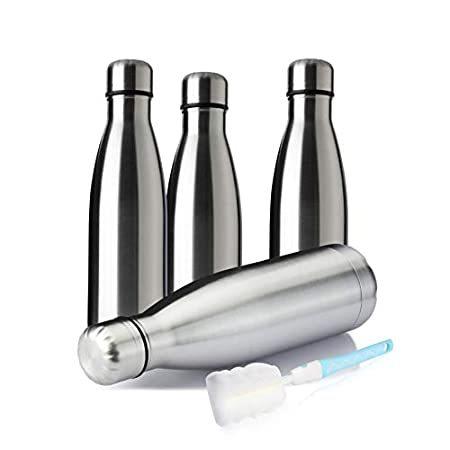 2021人気特価 pack 4 Bottle Water Sport 17oz MEWAY Vacuum Sport好評販売中 Steel Stainless Insulated 水筒