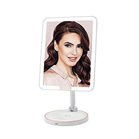 Impressions Royale Petit Makeup Mirror with Adjustable LED Light, Table Mir＿並行輸入品