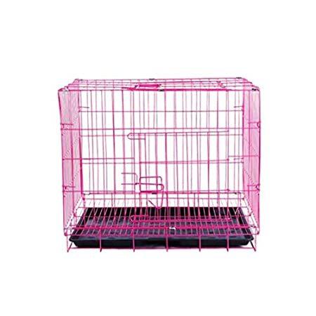 Balacoo Metal Small Dog Crate Cage with Toilet for Small Dog Cat Cage Rabbi＿並行輸入品