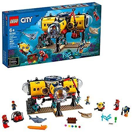 LEGO City Ocean Exploration Base Playset 60265, with Submarine, Underwater 好評販売中 お弁当袋、ランチバッグ