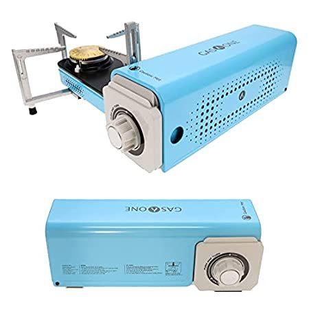 GasOne GS-8300 - Camp Stove Compact Butane Stove with Carrying Case - Folda＿並行輸入品
