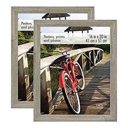 MCS 68966 16x20 Inch Museum, Barnwood,Set of 2 Poster Frame, 16 x 20＿並行輸入品
