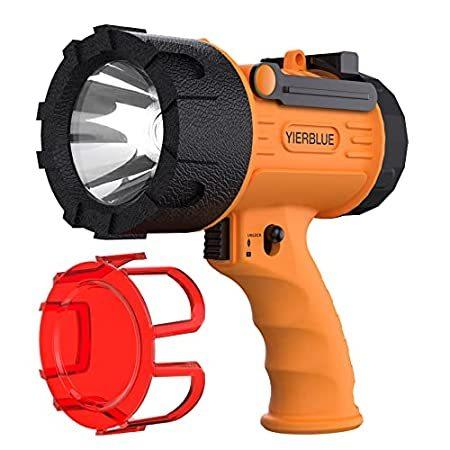 Rechargeable Spotlight，Handheld rechargeable spotlight 18W waterproof Flash＿並行輸入品