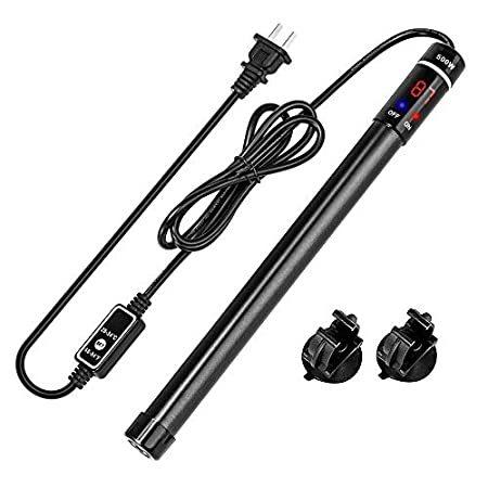 UPLY 500W Aquarium Heater Submersible 500 Watt Titanium Fish Tank Heater wi＿並行輸入品