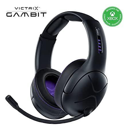 Victrix Gambit Black Wireless and Wired Gaming Headset with Mic - Microsoft＿並行輸入品