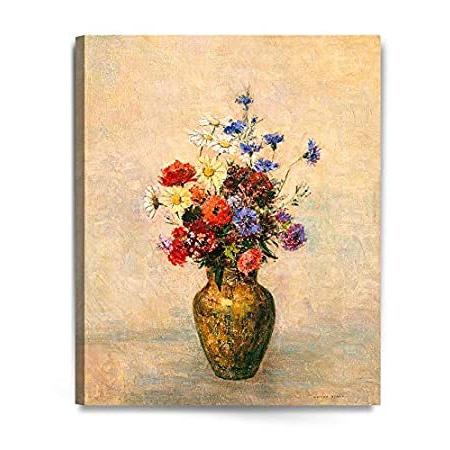 税込総額 Decorarts オディロン レドンによるゴールドの花瓶 油絵複製ジークレープリント100 コットンキャンバスウォールアート ホームデコ用 24好評販売中 2枚即納可能 Dgwebconcept Fr