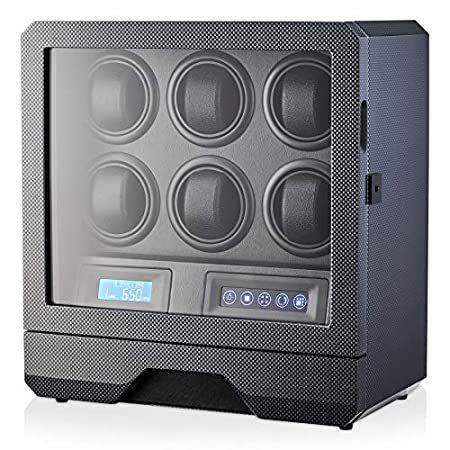Watch Winder for Automatic Watches with LED Backlight, Remote Control and＿並行輸入品
