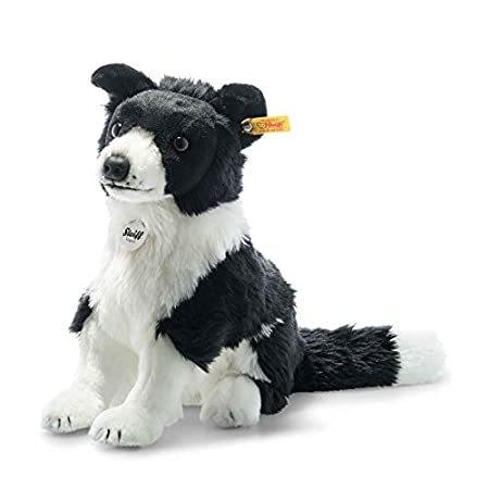 【新品未使用】 Jaycee Border Collie 11， Premium Stuffed Animal， Black/White＿並行輸入品