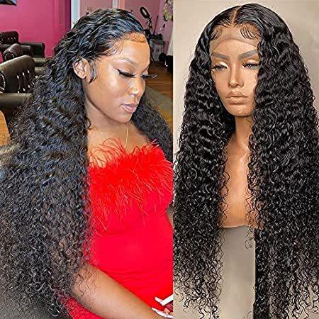 SALE／63%OFF】 Lace Front Wigs Human Hair Deep Wave 13x4 Human