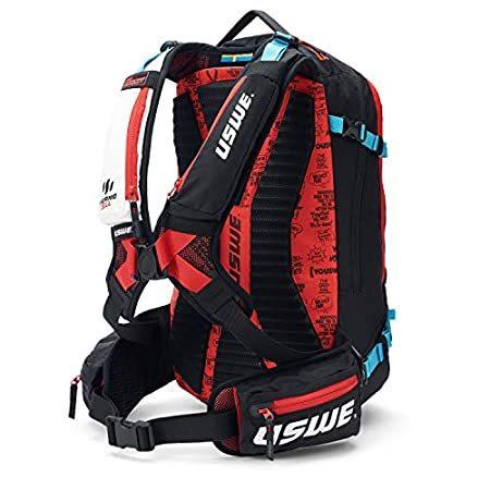 USWE Pow 16L， Ski and Snowboard Backpack with Back Protector， for Men and W＿並行輸入品
