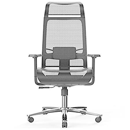 BILKOH Ergonomic Office Chair with Mesh Seat  Adjustable Lumbar Support, H＿並行輸入品