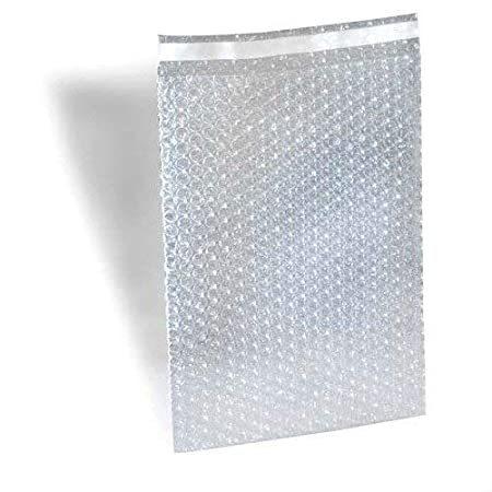 PSBM Bubble Pouches Bubble Out Bags, 6x8.5 Inch, 1300 Pack, Clear, Self Sea＿並行輸入品