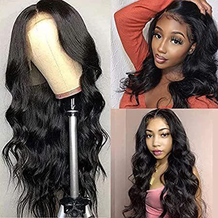 Imeya 13x6 HD Transparent Lace Frontal Wigs For Black Women 150% Density Bo＿並行輸入品