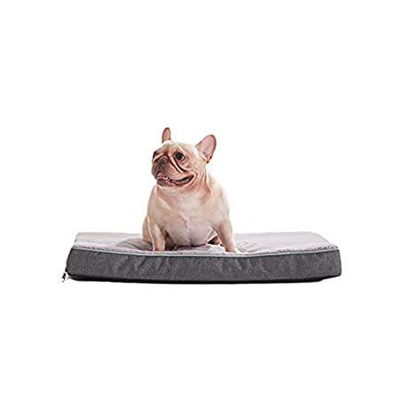 Petorrey Orthopedic Memory Foam Dog Bed for Medium Large Dogs,Cooling Gel ,＿並行輸入品