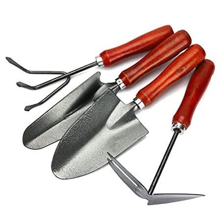 ディズニープリンセスのベビーグッズも大集合 4pcs Set Eboxer 1 Thickened Sho好評販売中 Wide Shovel Narrow Kit Rake Shovel Garden 園芸用品