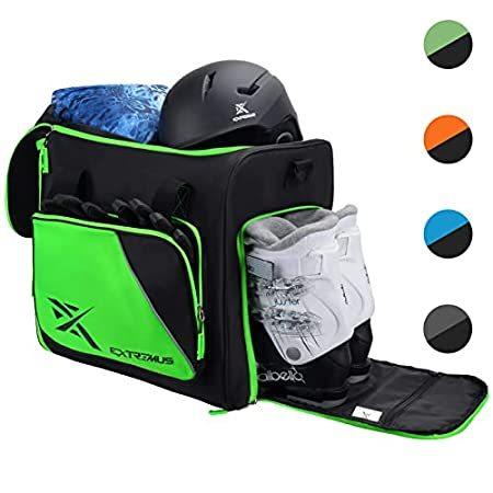 Extremus Domo 50L Ski Boot Bag,Neon Green＿並行輸入品