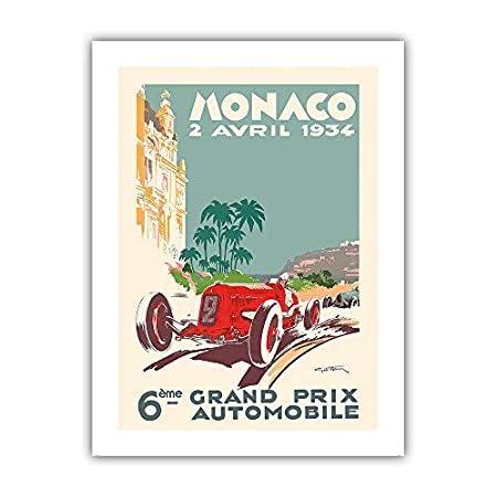 Pacifica Island Art 6th Monaco Grand Prix 1934 - Formula One - Vintage Car ＿並行輸入品