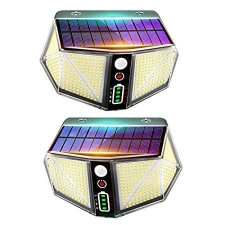 新品大セール ソーラーモーションセンサーライト 410 LED ソーラー 新品大セール ソーラーモーションセンサーライト 410 LED ソーラー