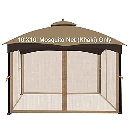 Gazebo Universal Replacement Mosquito Netting - Wonwon Outdoor Gazebo Canop＿並行輸入品