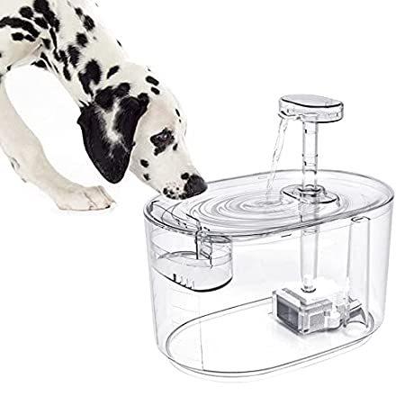 特価品コーナー 自動猫の噴水 115オンス 透明 大型ペット飲料水ディスペンサー 4重アクションフィルター 犬の噴水 静かな電気水ボウル ココナッツシェル活性炭フィル好評販売中 ショッピング特売中 Ssl Daikyogo Or Jp