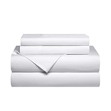 Ivellow 100% Bamboo Cooling Sheets Set 4Pcs Extra Deep Pocket Queen Sheets ＿並行輸入品