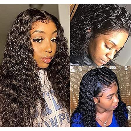 人気色 13x4 Lace Front Wigs Human Hair Wigs for Black Women Human Hair Lace Fronta＿並行輸入品